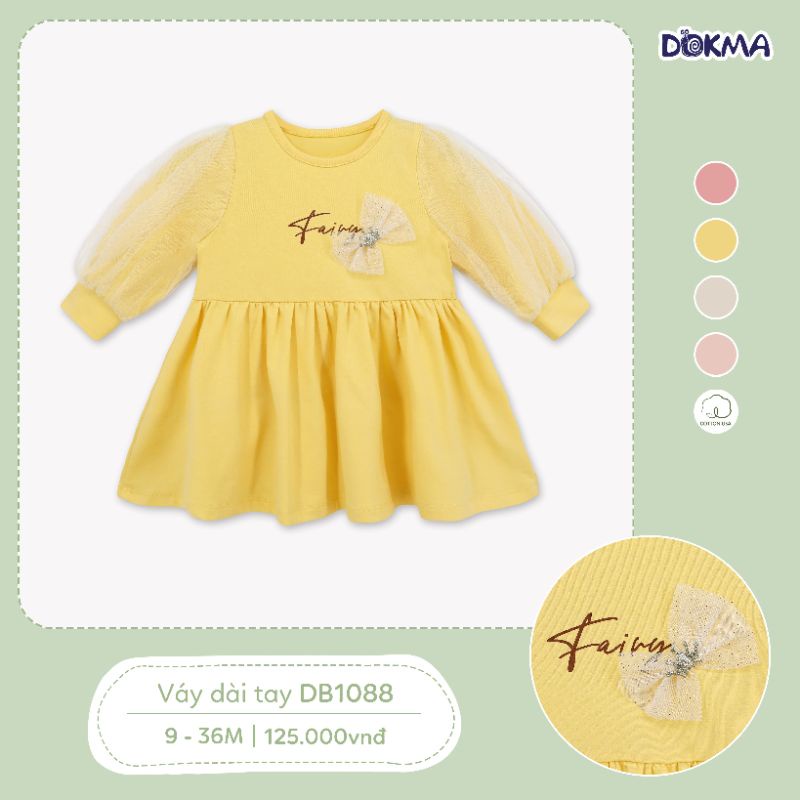 Váy bé gái Dokma 9-36M mã DB1088
