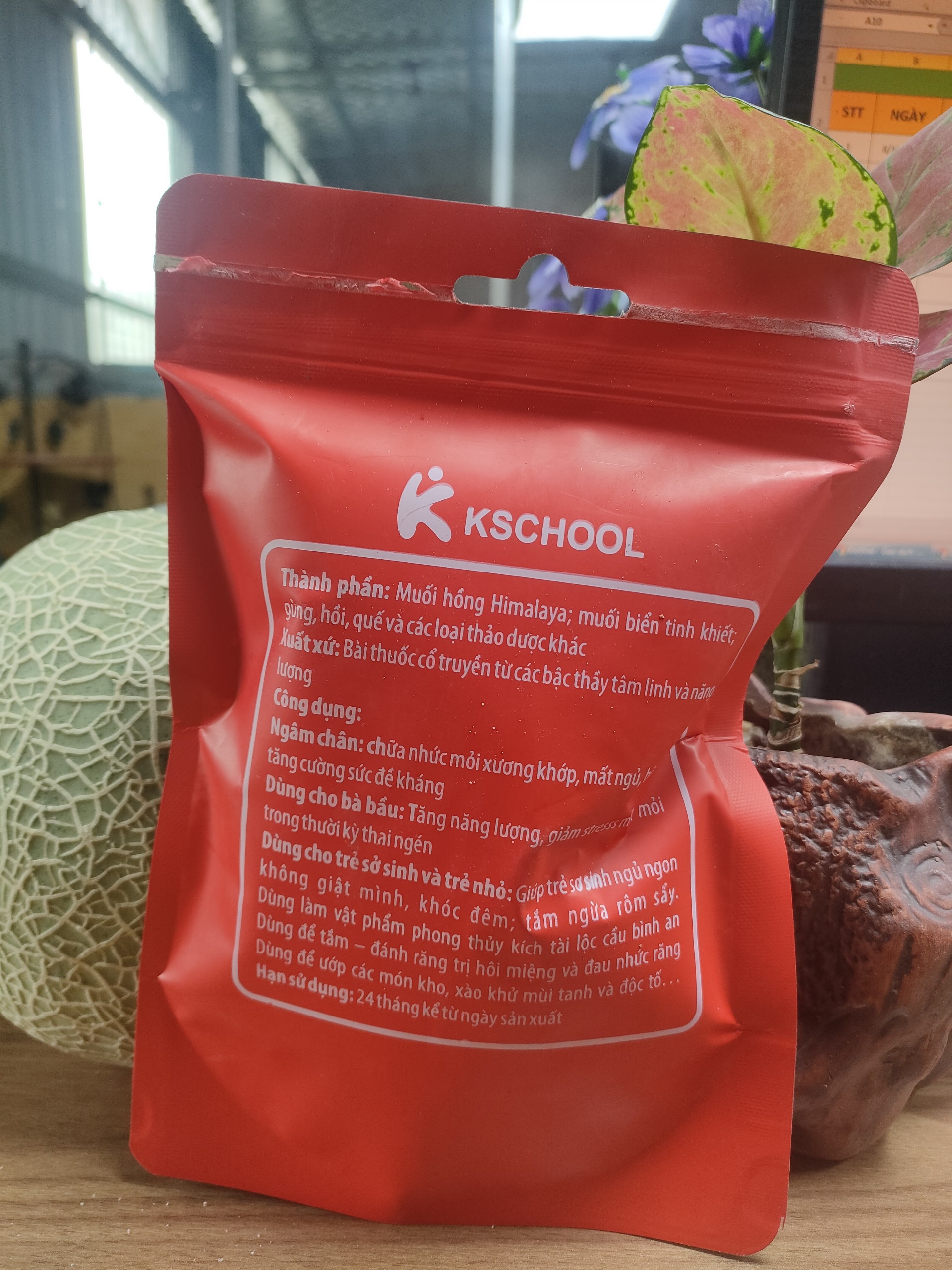 Muối ngâm chân thảo dược