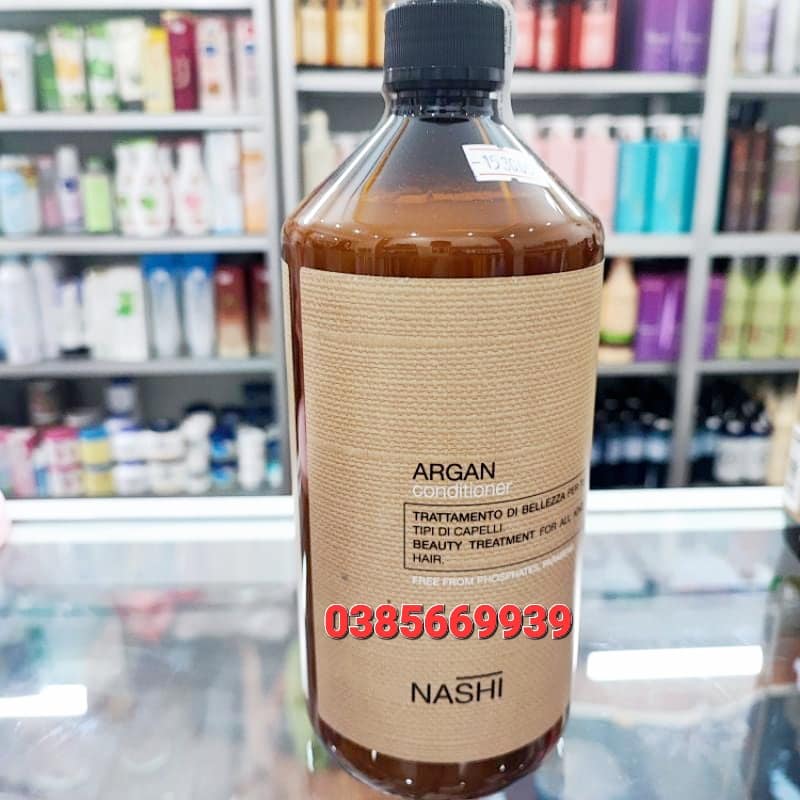 DẦU GỘI PHỤC HỒI HƯ TỔN NASHI ARGAN CLASSIC HƯƠNG THƠM SANG TRỌNG ITALIA 1000ML
