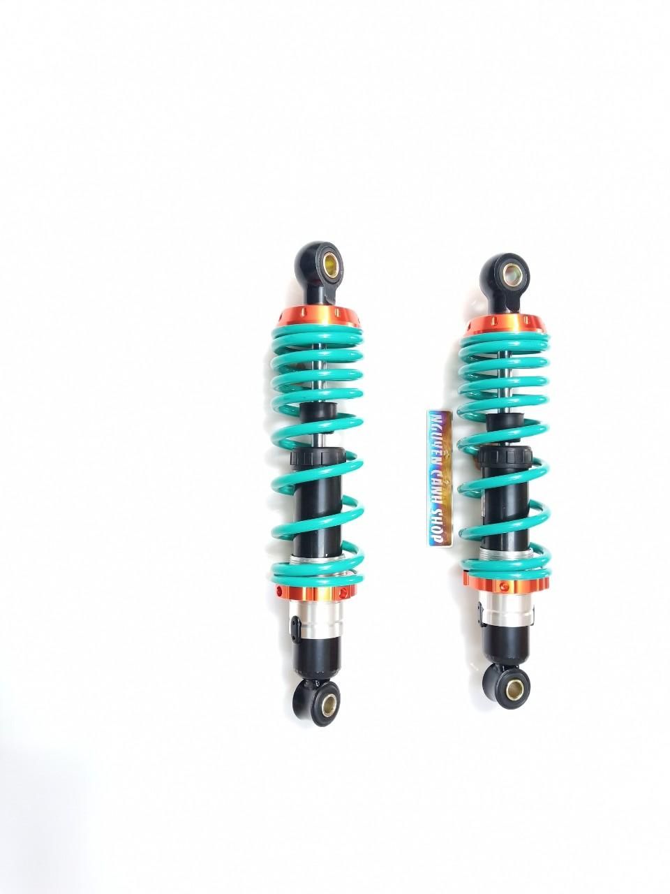 phuộc sau xe sirius racing boy màu xanh nitron 1 cặp