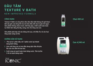 Dầu tắm TRUE ICONIC Texture V Bath Chai 400ml - 4,54l - Tuti Pet Love thumbnail