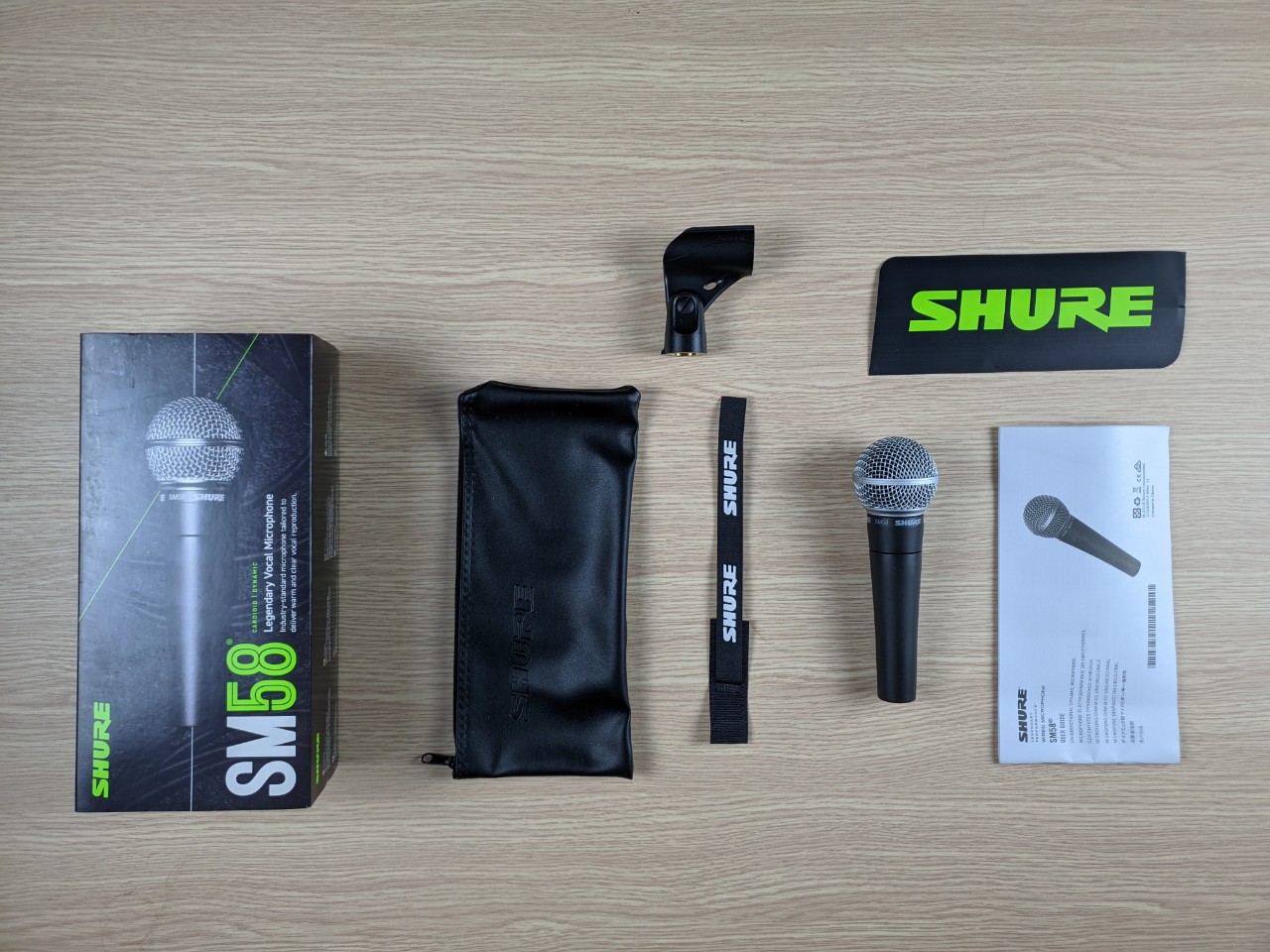 Micro có dây SHURE SM58-LC - Hàng Chính Hãng