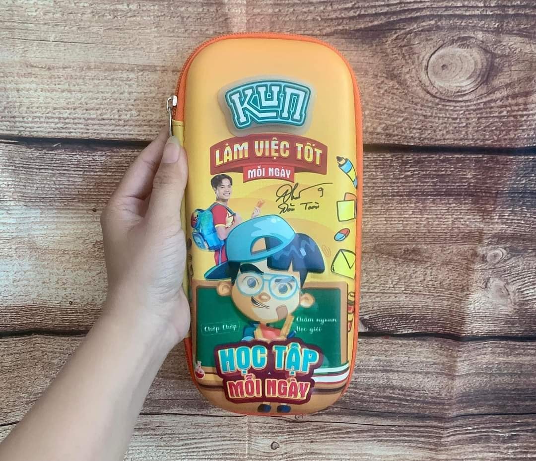 Hộp Bút Kun, Vớ Đựng Bút Kun Phát Sáng