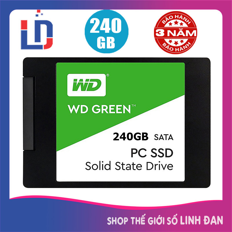 Bảng giá Ổ cứng SSD Western digital Green 480GB 240Gb 120GB Sata III 6Gb/s 2.5inch - WDGR TH Phong Vũ