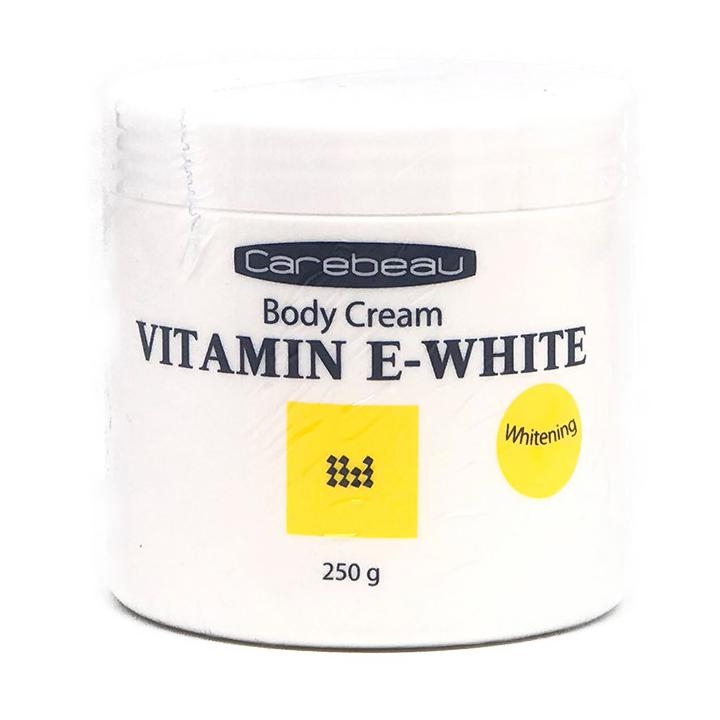 Kem dưỡng trắng toàn thân Carebeau Vitamin E White Thái Lan 250G