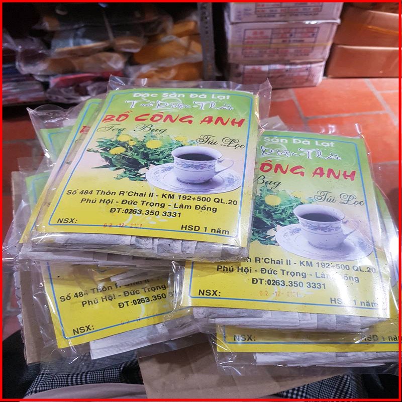 Trà bồ công anh nguyên chất đà lạt - 72 túi lọc - nmoff