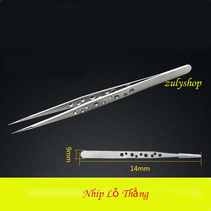 Nhíp Nhătl Lông Tổ Yến, Nhíp Lỗ Thẳng