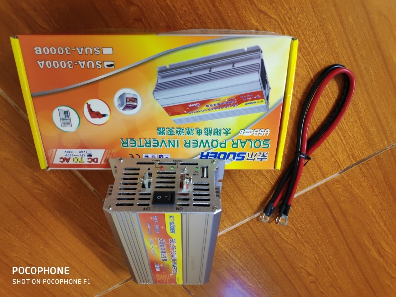 Bộ chuyển đổi từ 12v ra 220 loại 3000w