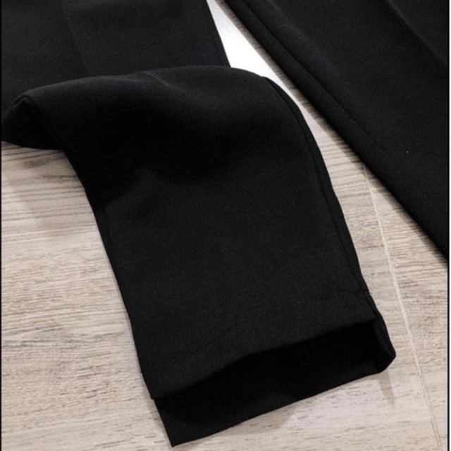 Quần Baggy Công Sở Gấu Lệch