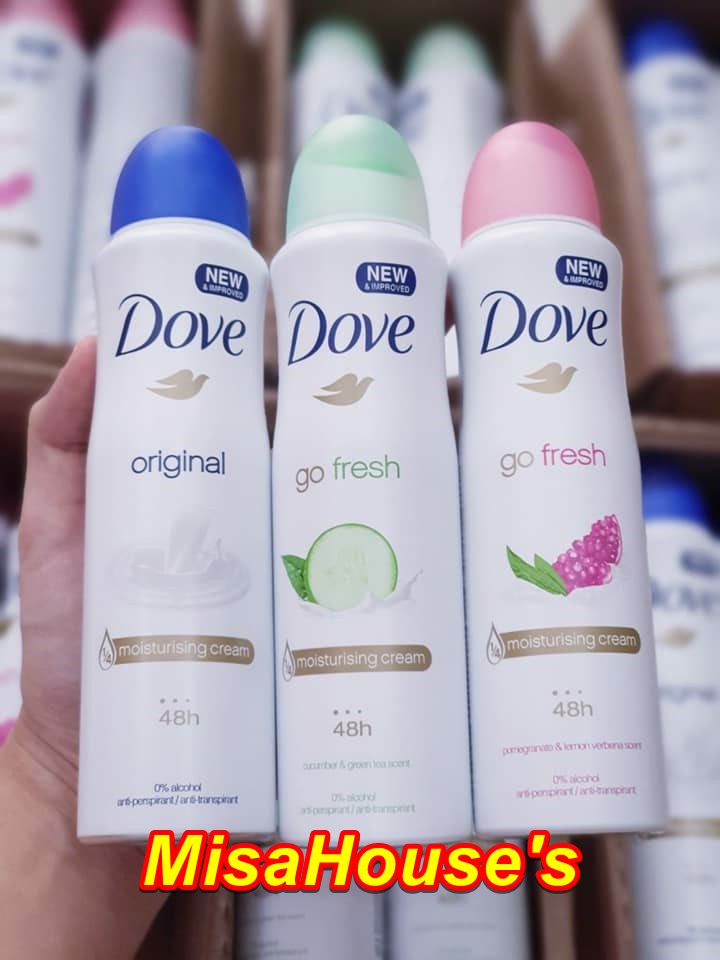 Xịt khử mùi Dove 150ml - ORIGINAL