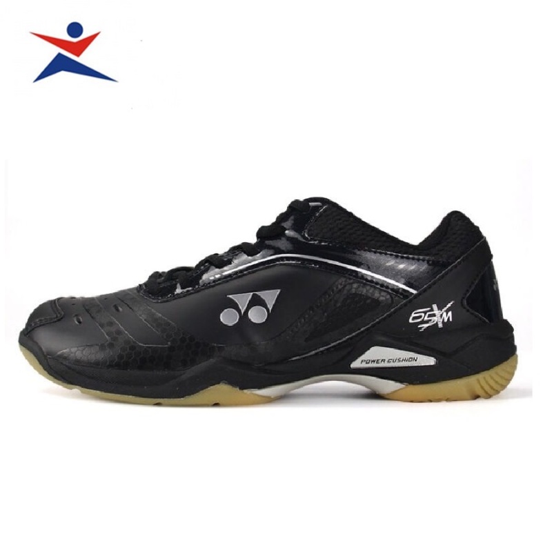 Giày cầu lông nam nữ Yonex 2 màu đen và trắng đế cao su già đàn hồi chống lật cổ chân-giày thể thao-giày bóng chuyền