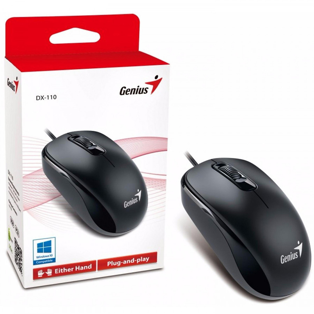 Chuột quang có dây Genius DX-120 (Đen)