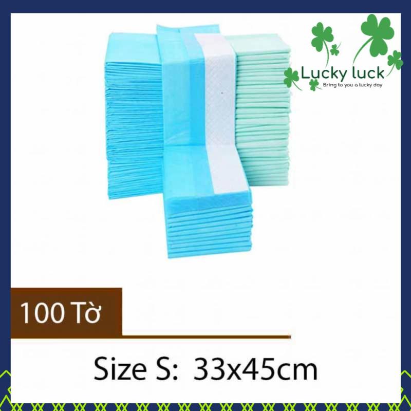 Miếng lót cho chó mèo - Tã lót cho thú cưng - Tã Size S 100 tờ