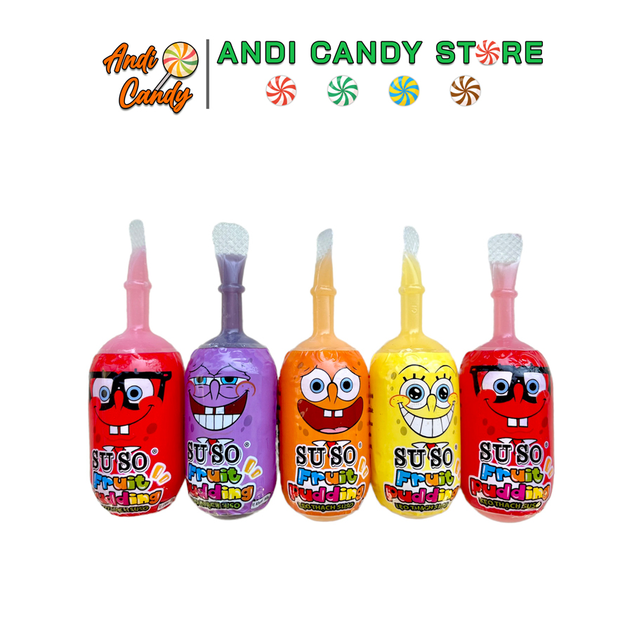 Kẹo Thạch Trái Cây Suso Fruit Pudding Phú Cường 780gr