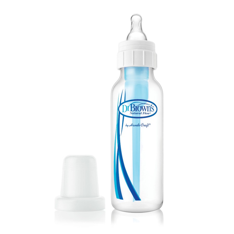 Bình sữa dr brown cổ hẹp 120ml, 250ml cổ điển