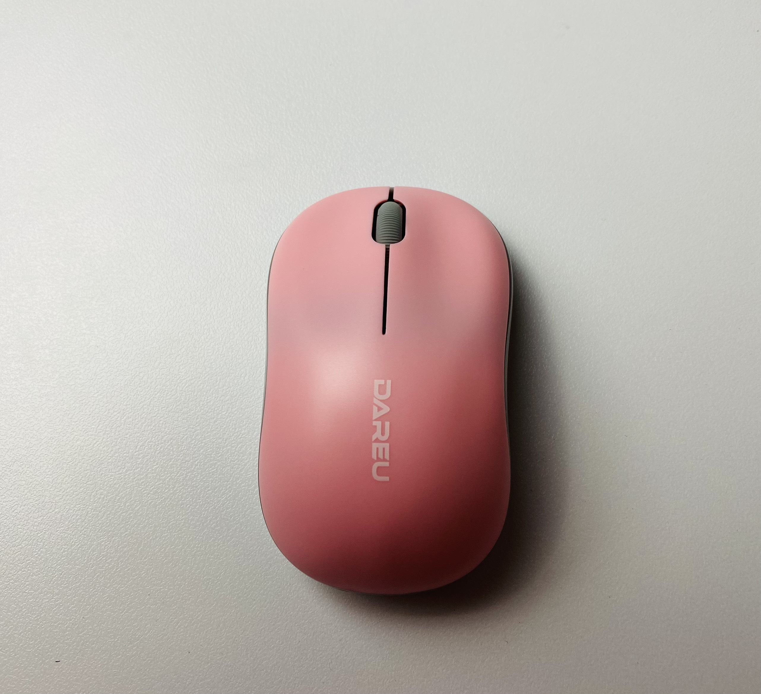 Chuột không dây Dareu LM106G Pink / White