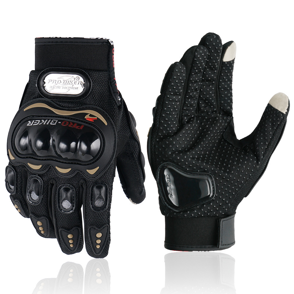 Găng tay probiker đủ ngón có gù bảo vệ