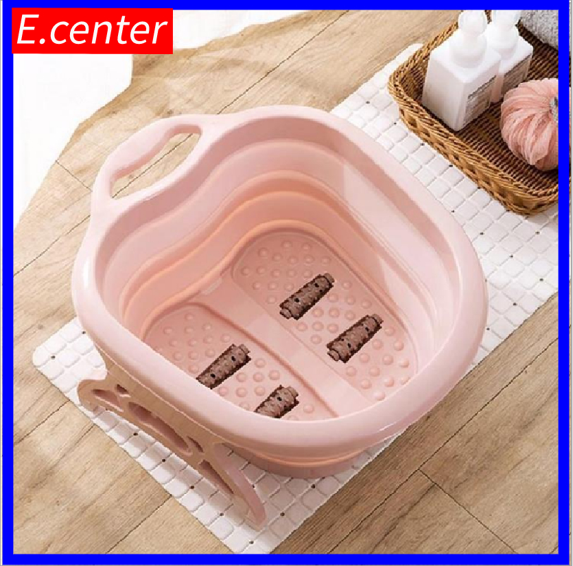 Chậu ngâm massage chân thư giãn có thể gấp gọn