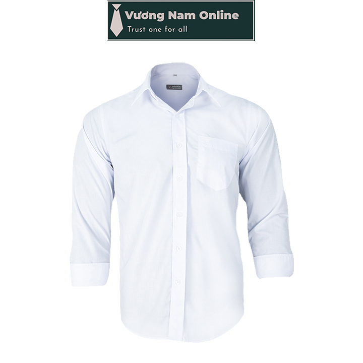 Áo sơ mi nam công sở dài tay form rộng vải kate size chuẩn