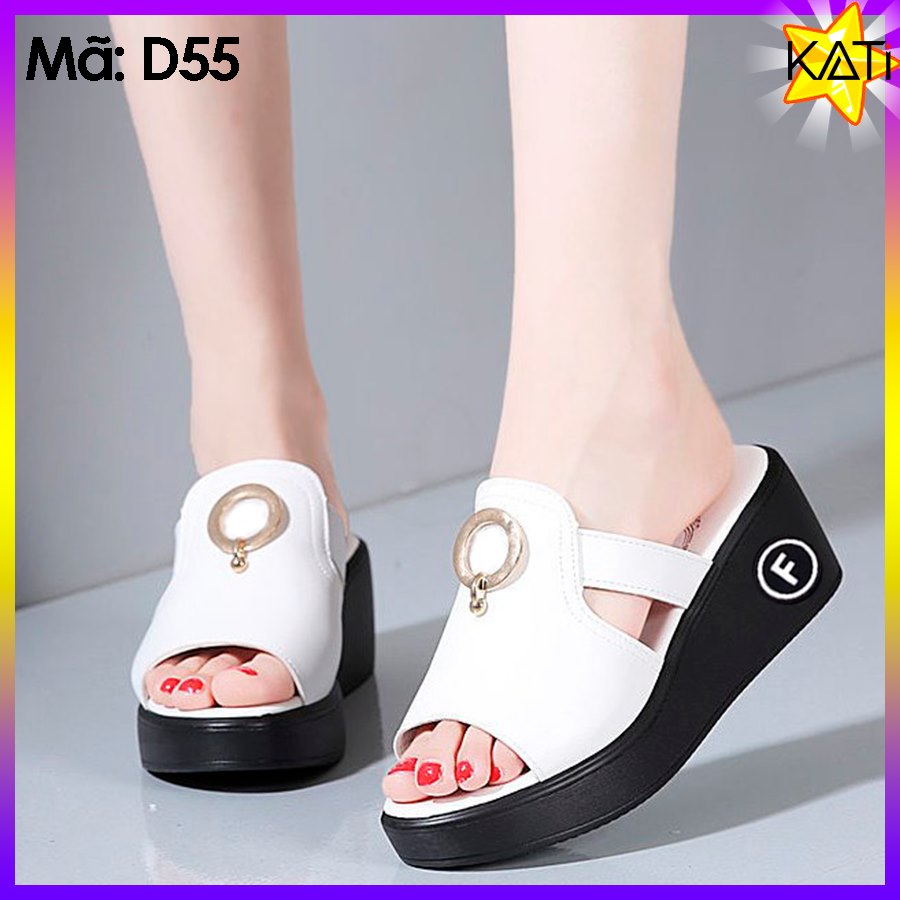 [HCM]Dép đế xuồng phối khuyên cao cấp-D55
