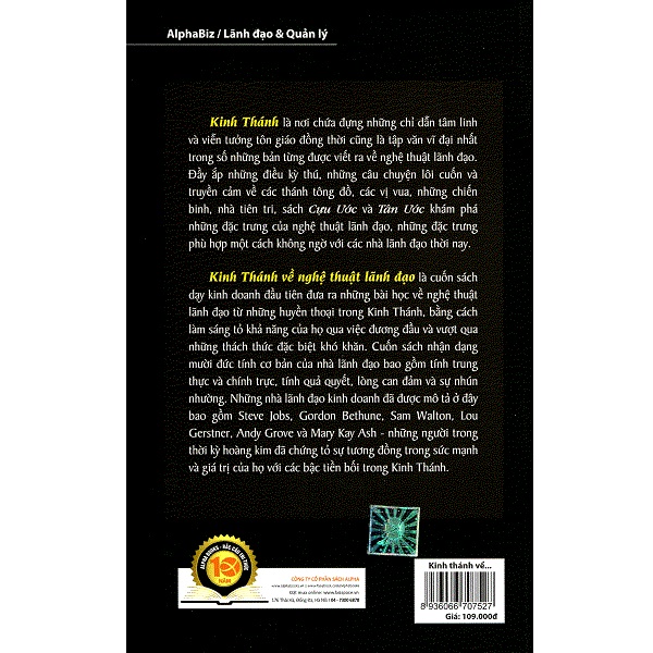 Sách - Kinh Thánh Về Nghệ Thuật Lãnh Đạo