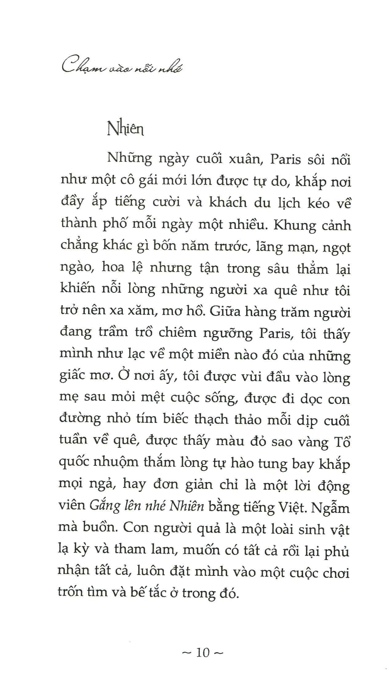 Chạm Vào Nỗi Nhớ - Mùa Đông