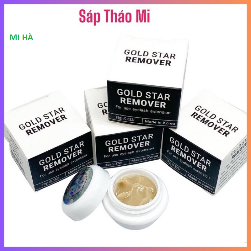 Sáp tháo mi không cay hộp 5g, sáp gỡ mi nối,tháo siêu nhanh_kem tháo mi_gel gỡ mi nối_dụng cụ nối mi