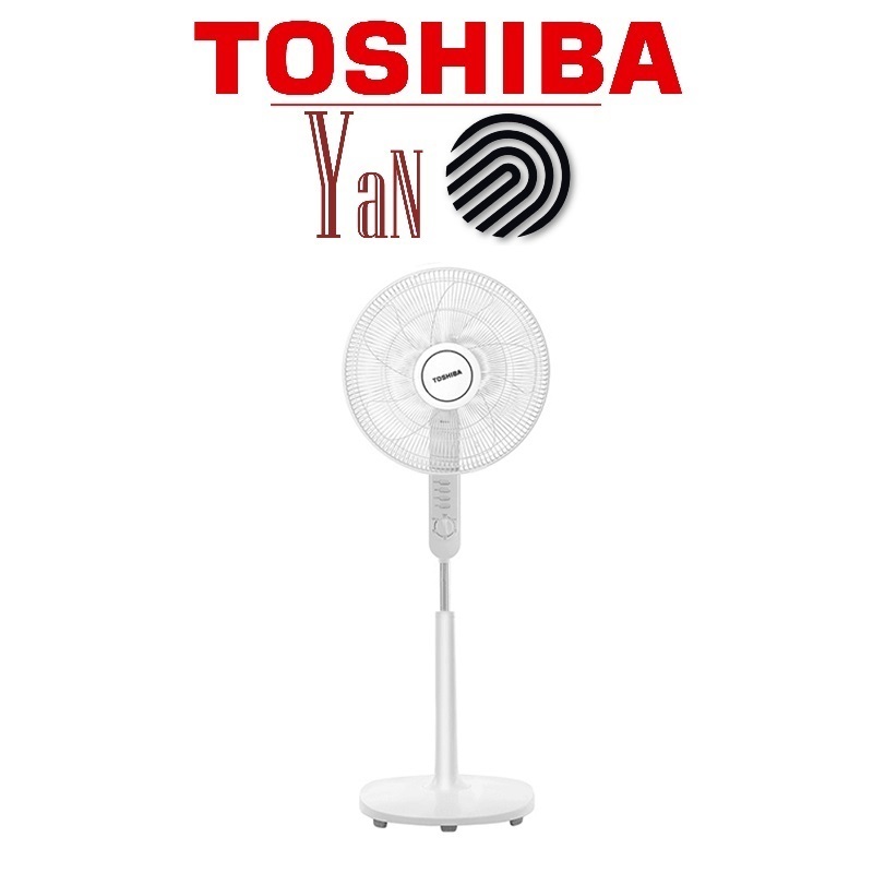 Quạt cây đứng 5 cánh 3 mức gió màu xám Toshiba F-LSA10(H)VN 50W - Hàng chính hãng