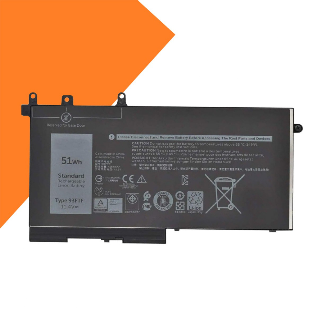 Pin laptop dell latitude 5280 5290 5480 5490 5580 5590 51wh