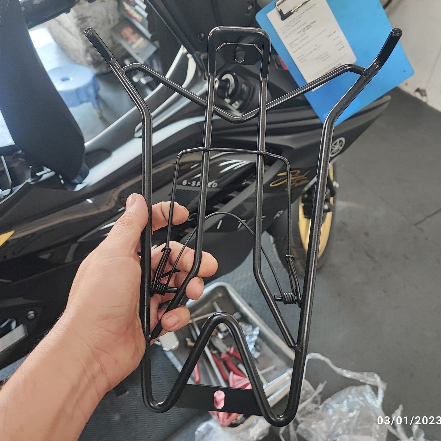 Baga inox sơn tĩnh điện cho Exciter 155 (070669)