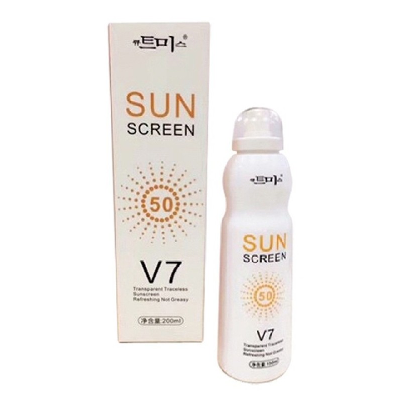 [HCM]Kem Xịt Chống Nắng Sun Sprayv7 nhập khẩu