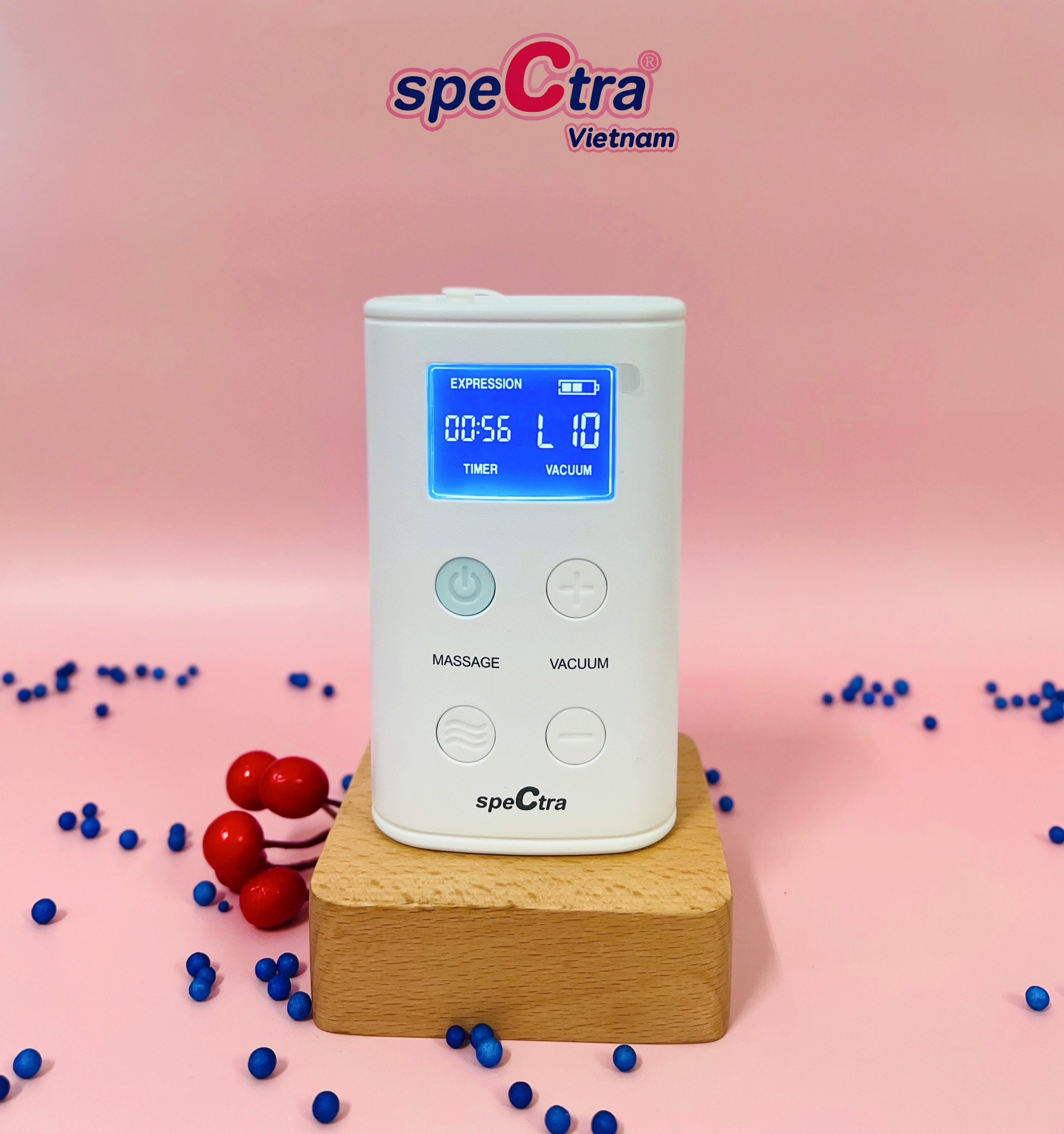 Máy Hút Sữa Điện Đôi Spectra 9 Plus Công Nghệ Hút 2 Giai Đoạn, Màn Hình LCD, Điều Chỉnh Dễ Dàng, Thiết Kế Nhỏ Gọn