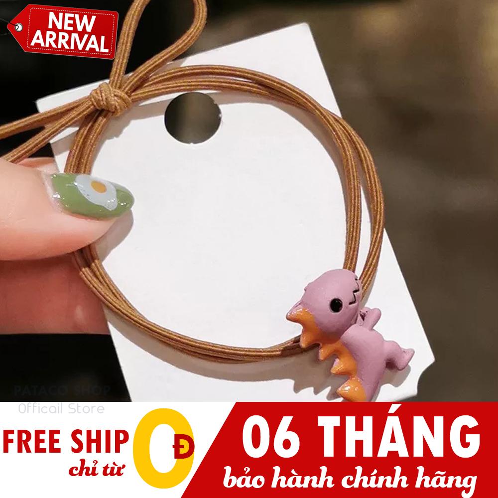 Dây thun buộc tóc hình khủng long siêu cute, đáng yêu