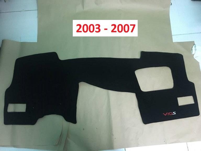 Thảm chống nắng taplo vios ( 2003 - 2007 )