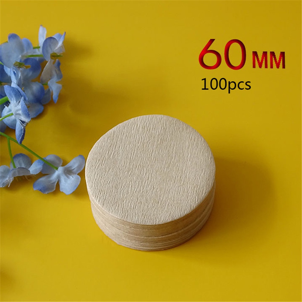 Set 100 miếng giấy lọc cà phê hình tròn