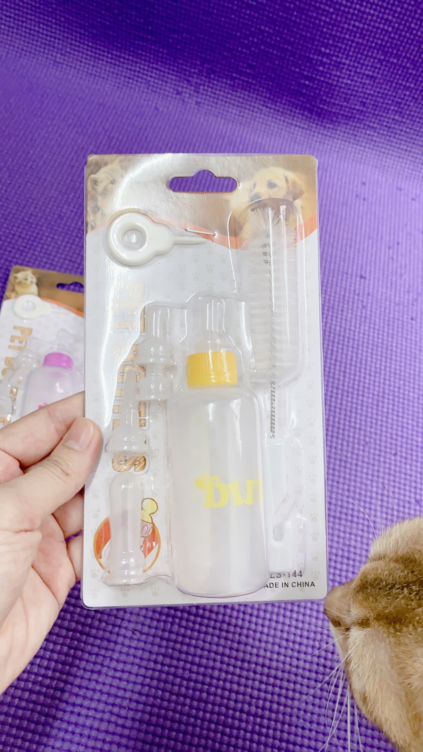 Bình ti sữa cho chó/mèo con đủ size