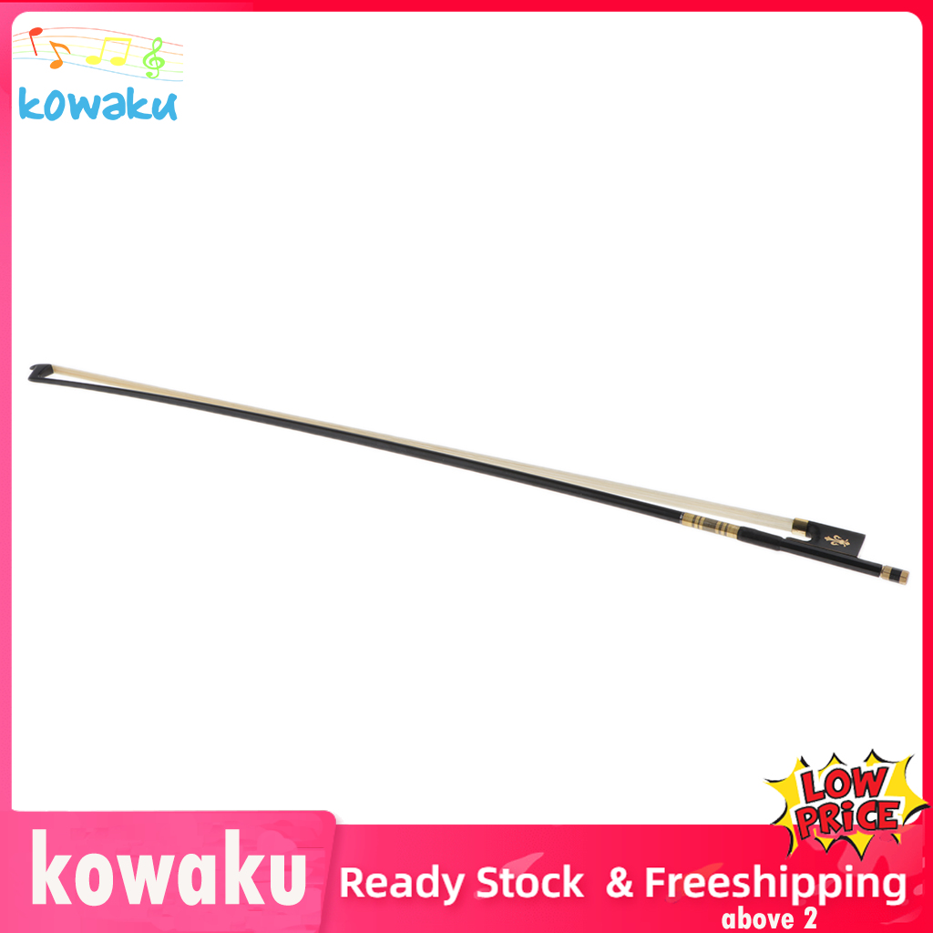 kowaku Violin Bow Carbon Fiber 4/4 Full Size for String Instrument Parts Accessory