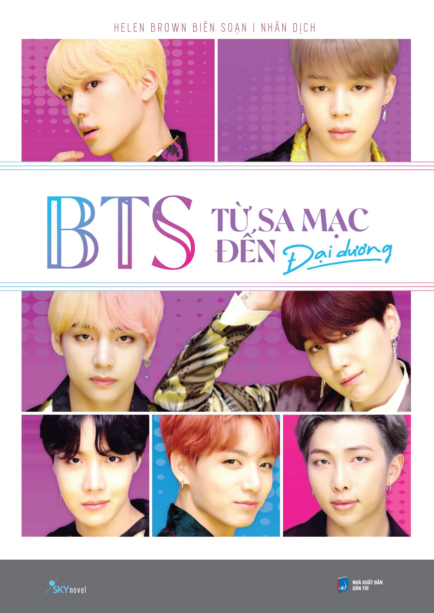 Sách màu - bts – từ sa mạc đến đại dương - helen brown