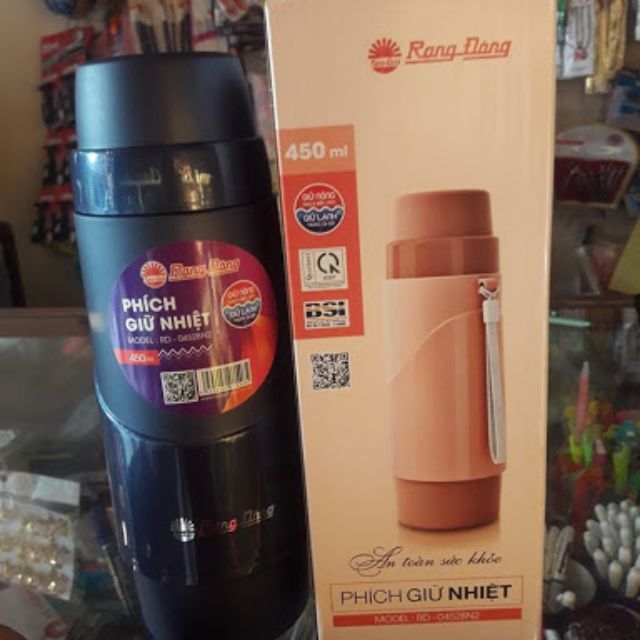 Phích đựng nước 450ml Rạng Đông RD 04528N2