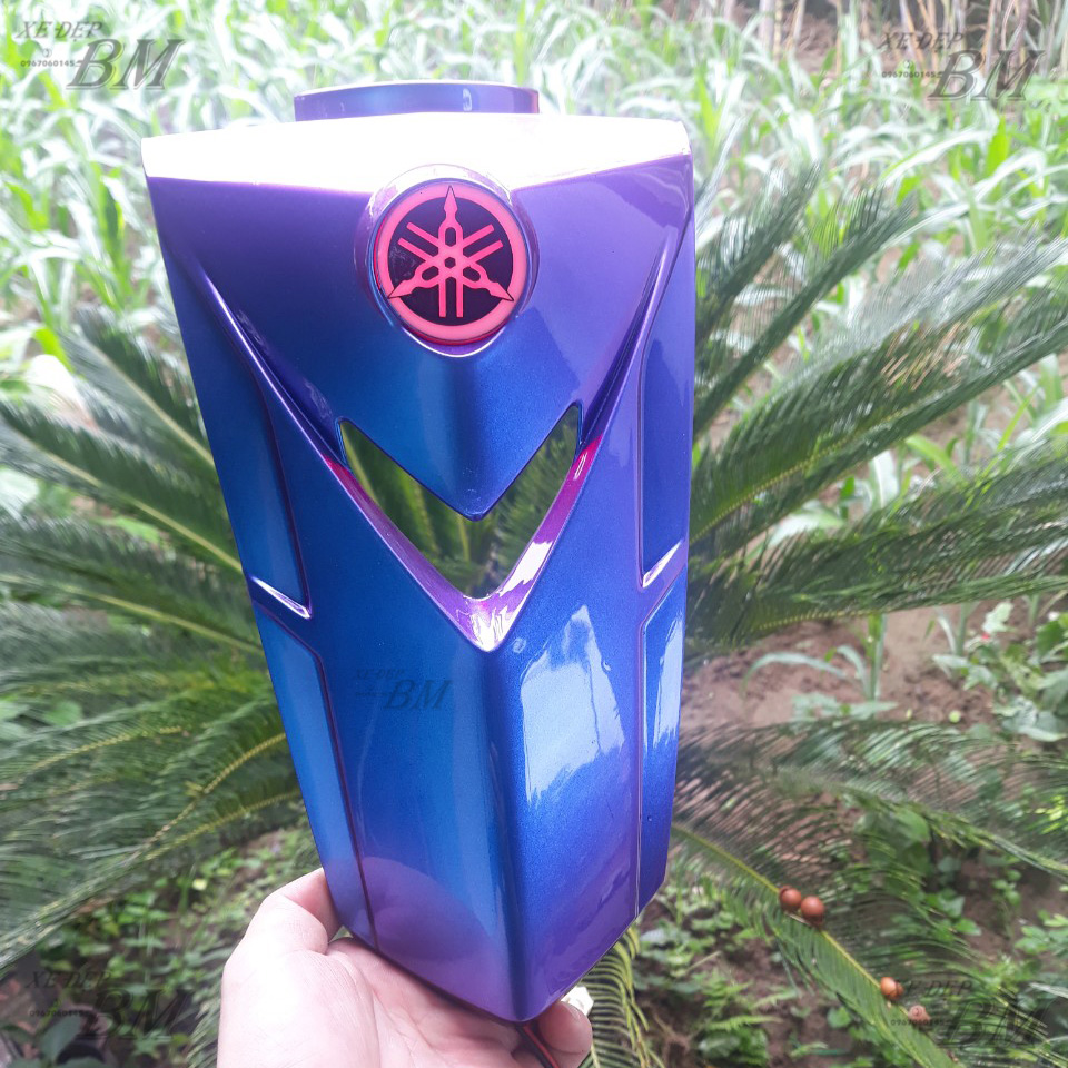 Mặt nạ sirius màu titan độ led logo