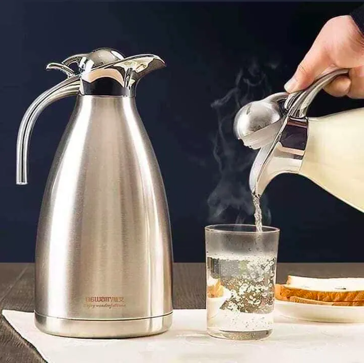 Bình giữ nhiệt mỏ vịt nóng lạnh ruột inox 304 cao cấp 2l - phích nước giữ nhiệt - phích nước 2l - phích nước inox