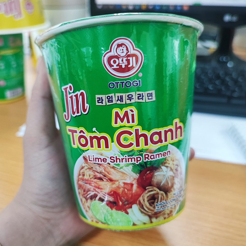 Mì ly ăn liền Jin Tôm Chanh Otoki 65g