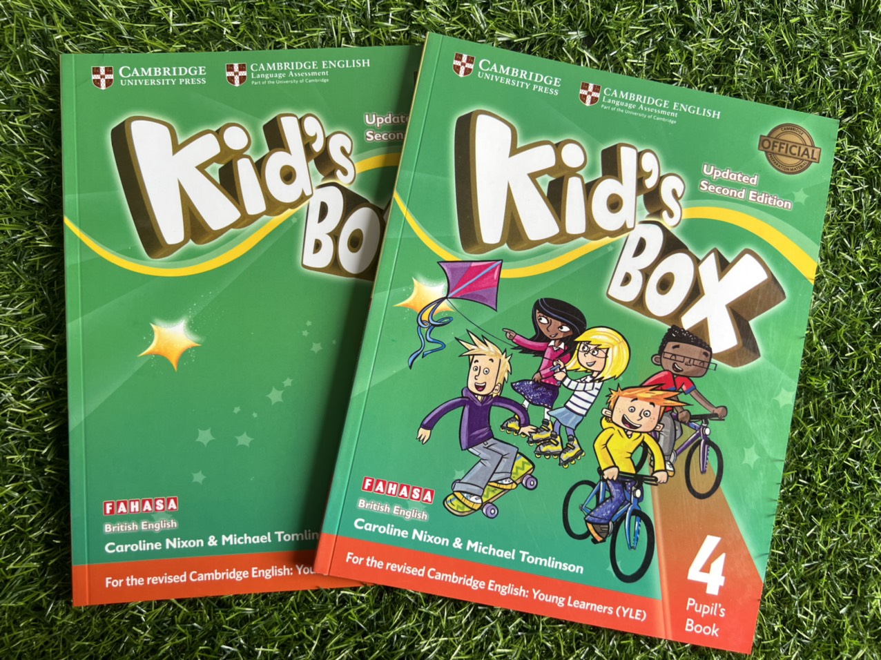 Sách kid's box 4 updated 2nd edition - trọn bộ 2 cuốn không kèm cd