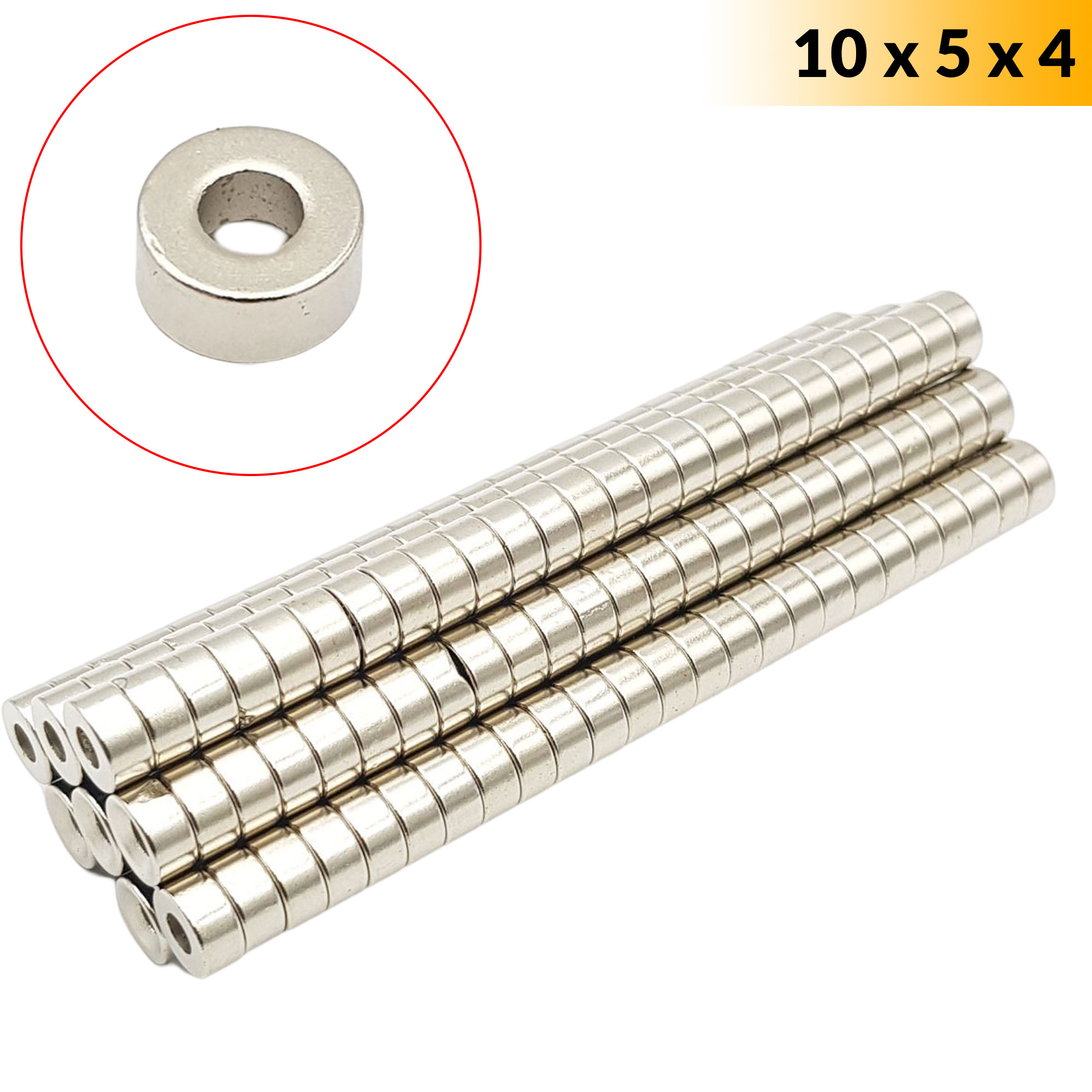 Nam châm đất hiếm tròn có lỗ ( 1 viên )