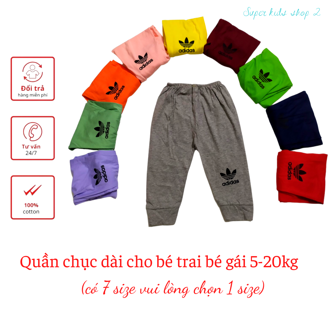 sét 5-10 chiếc quần chục dài cho bé 6-15kg