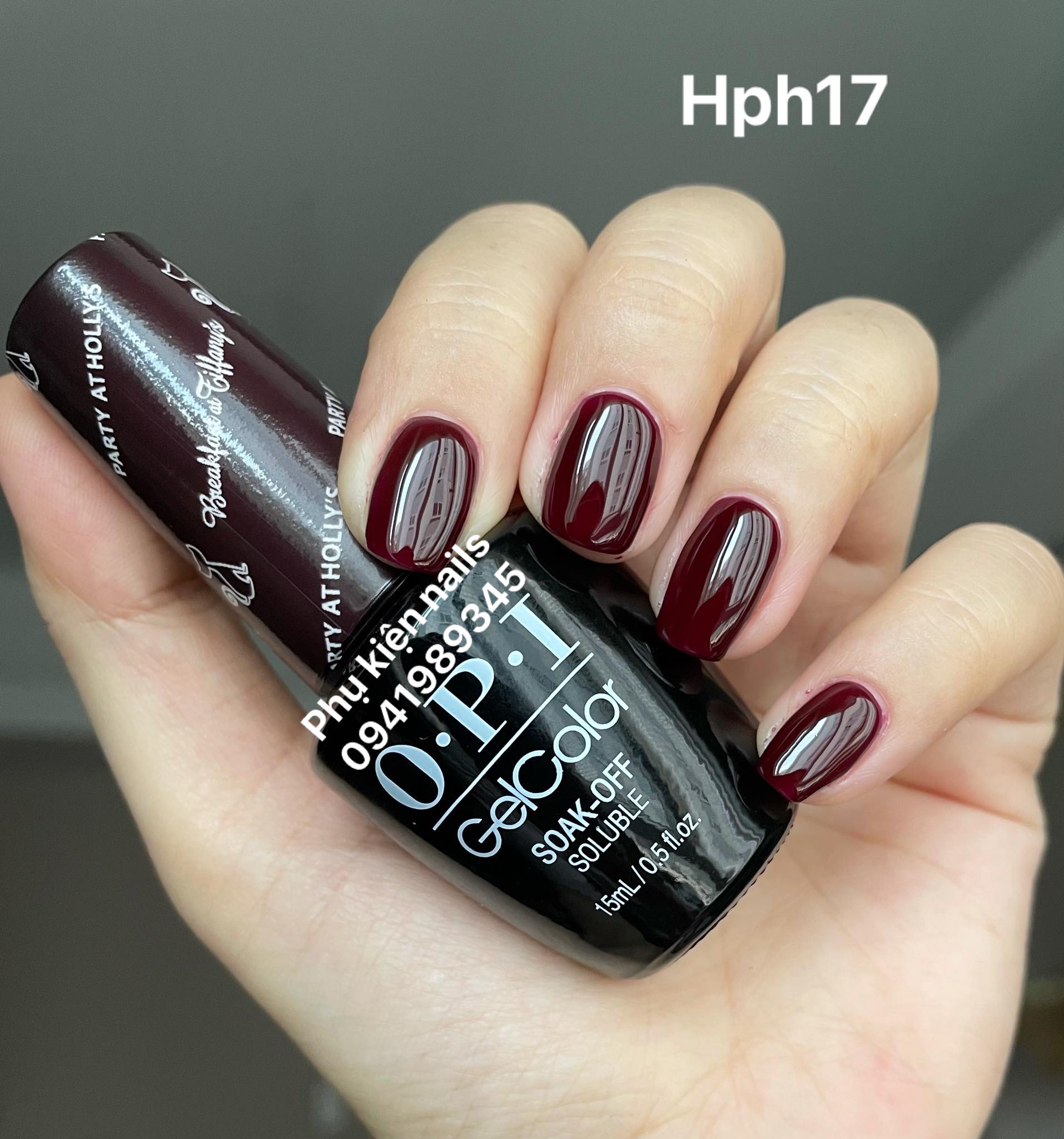 Sale 40% Sơn Gel Hơ Máy Opi (Hph17)