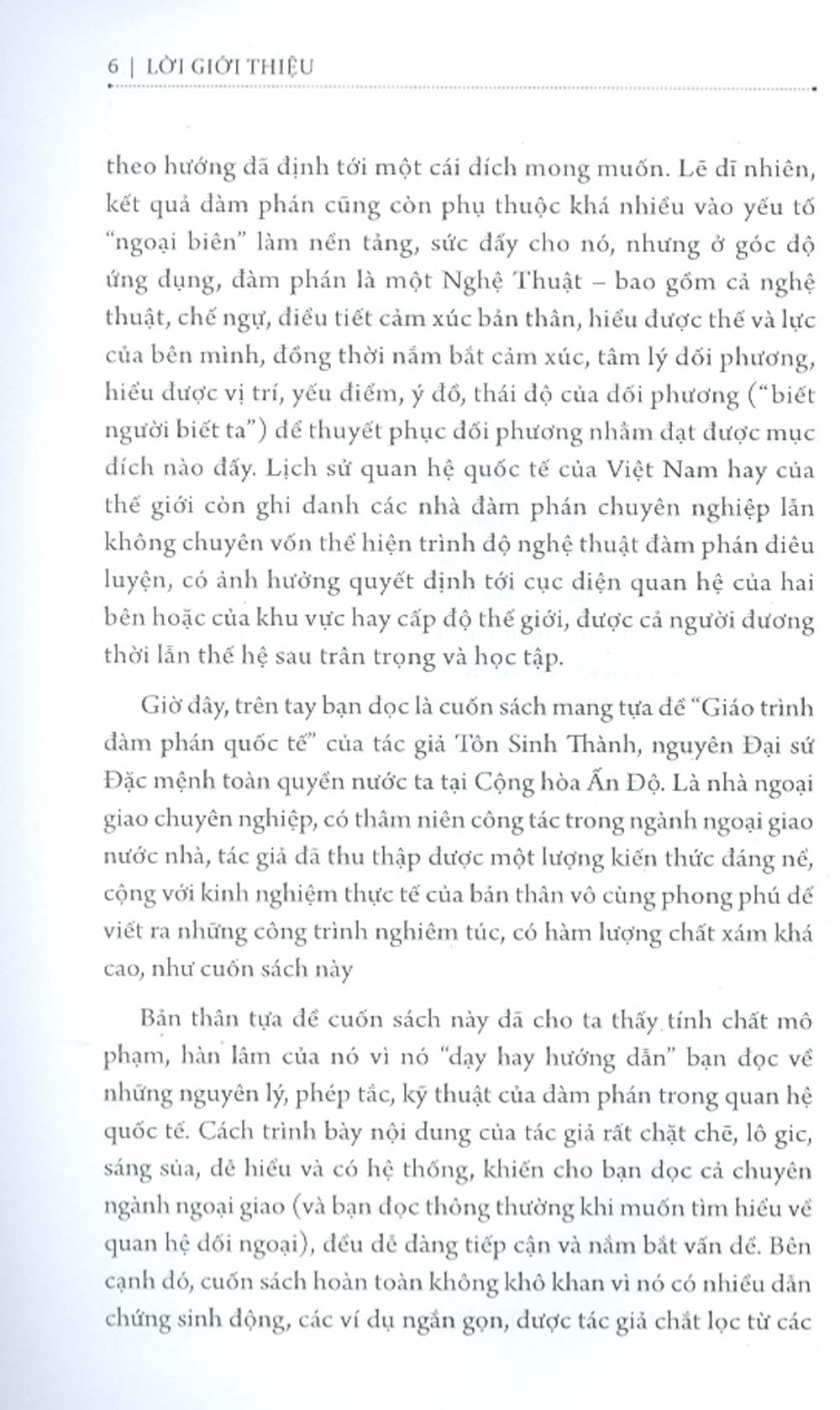 Giáo Trình Đàm Phán Quốc Tế