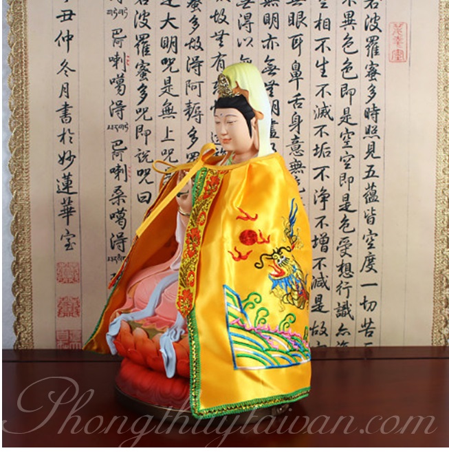 Áo choàng Tượng Phật(Mẹ Quan Âm,Áo Ông...) 35*30cm (rộng*cao)
