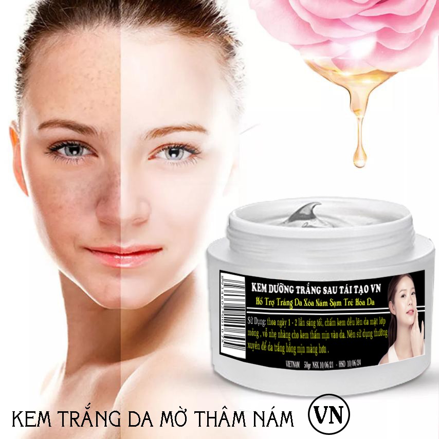 [HCM]Kem Dưỡng Trắng Da VN Mờ Nám Sạm Tàn Nhang