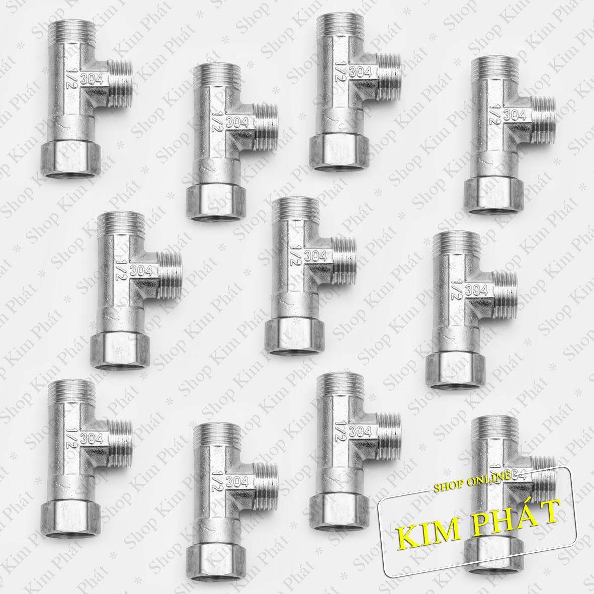 [HCM]Bộ 10 tê Cầu Inox 304 không gỉ
